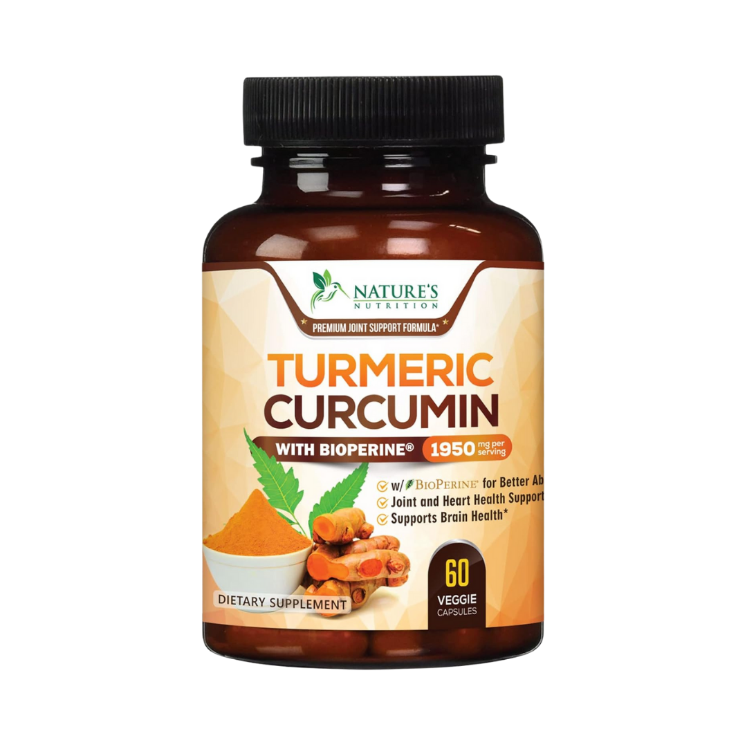 Natures Nutrition Curcumina de cúrcuma (240 cápsulas)