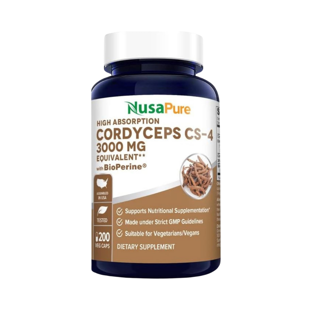 NusaPure Cordyceps CS-4 (200 cápsulas)
