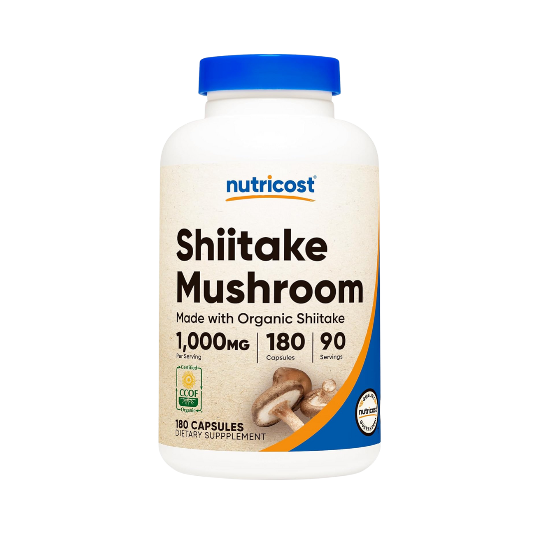 Nutricost Hongos Shiitake (180 cápsulas)